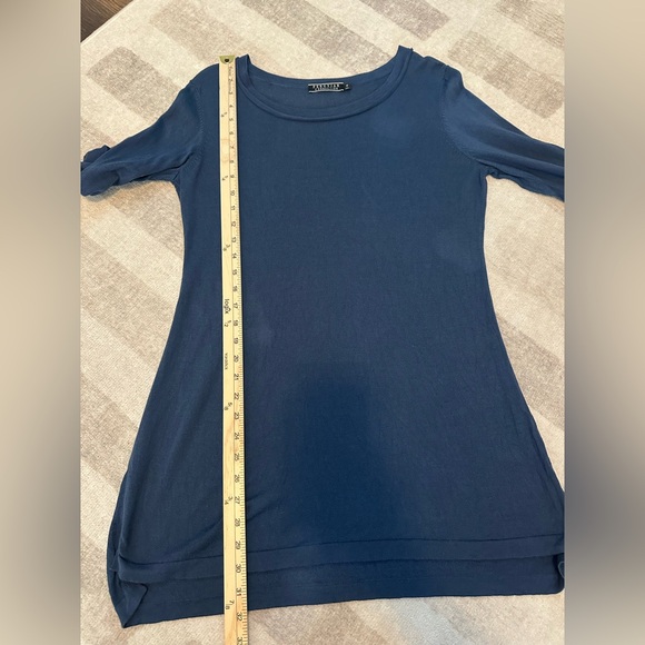 Peruvian Connection Women’s Lightweight Tunic Sweater Blue (Size M) - Picture 7 of 10